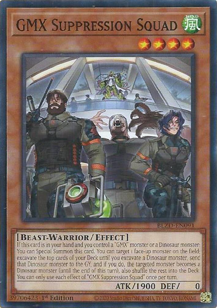 GMX Suppression Squad [BLZD-EN091] Common | Total Play