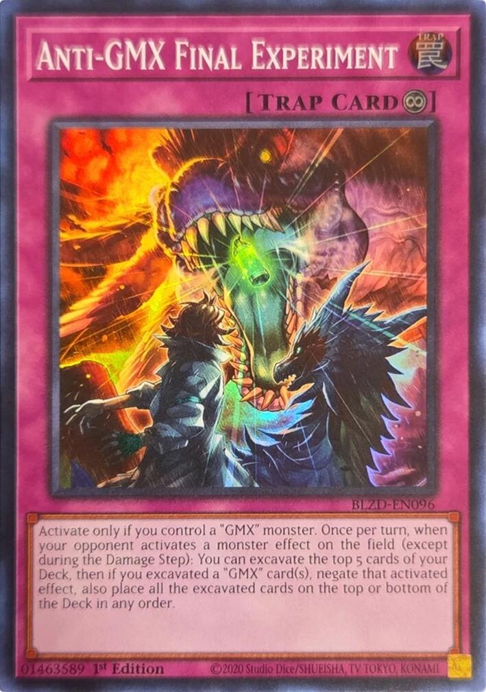 Anti-GMX Final Experiment [BLZD-EN096] Super Rare | Total Play