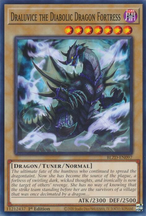 Draluvice the Diabolic Dragon Fortress [BLZD-EN097] Common | Total Play