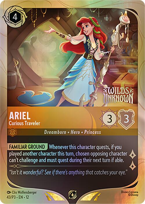 Ariel - Curious Traveler (43) [Promo Cards] | Total Play