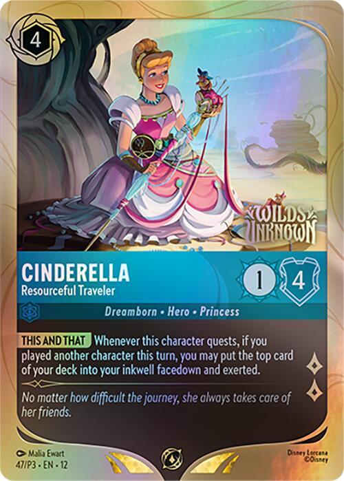 Cinderella - Resourceful Traveler (47) [Promo Cards] | Total Play