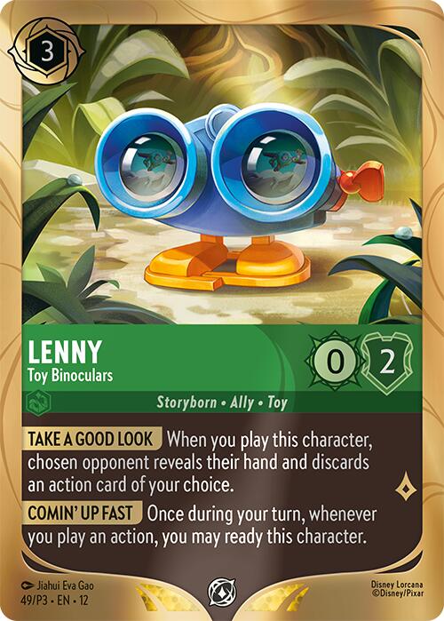 Lenny - Toy Binoculars (49) [Promo Cards] | Total Play