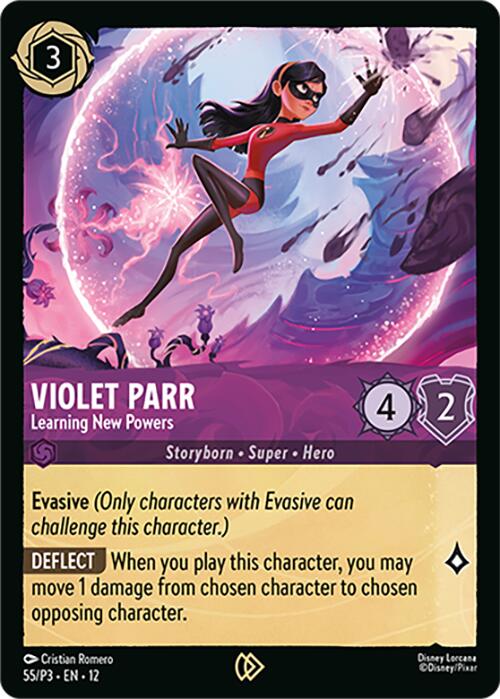 Violet Parr - Learning New Powers (55) [Promo Cards] | Total Play