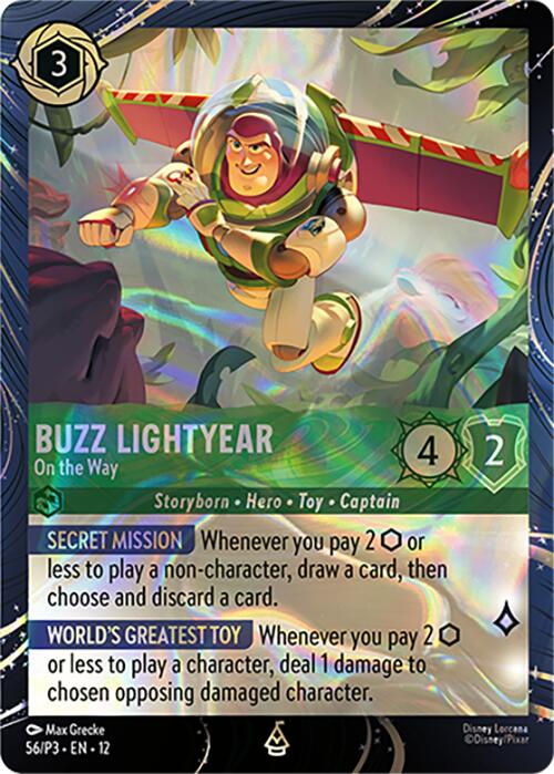 Buzz Lightyear - On the Way (56) [Promo Cards] | Total Play