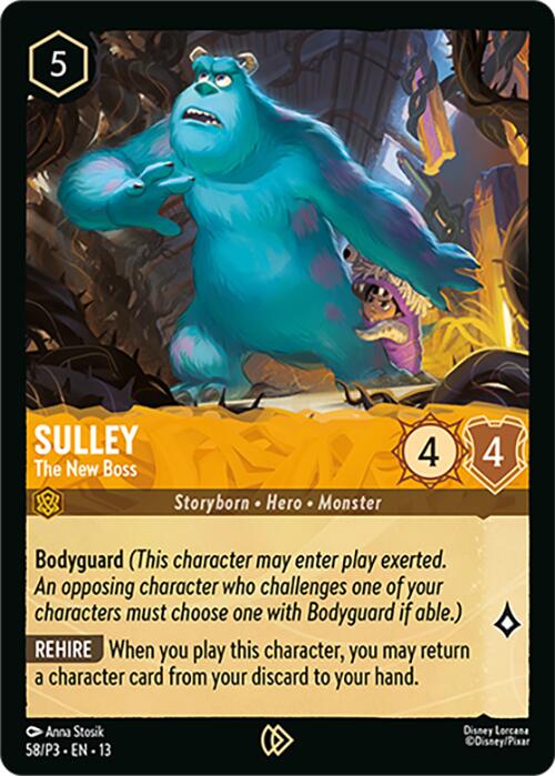 Sulley - The New Boss (58) [Promo Cards] | Total Play