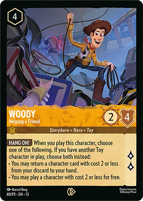 Woody - Helping a Friend (60) [Promo Cards] | Total Play