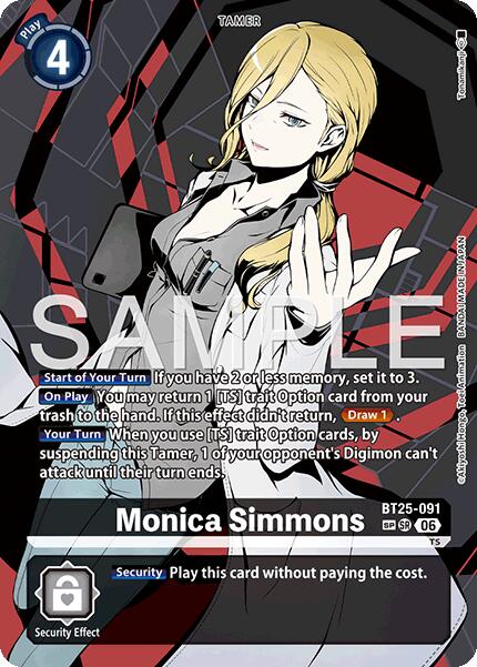 Monica Simmons [BT25-091] (SP) [Dual Revolution] | Total Play