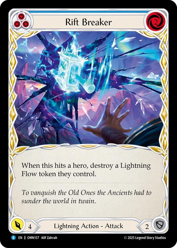 Rift Breaker (Blue) [OMN157] (Omens of the Third Age) | Total Play