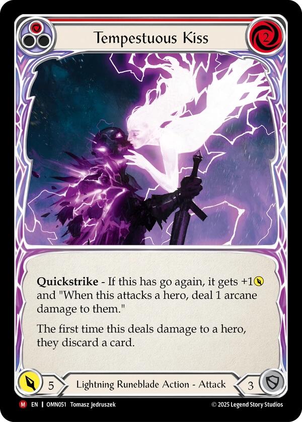 Tempestuous Kiss [OMN051] (Omens of the Third Age) | Total Play