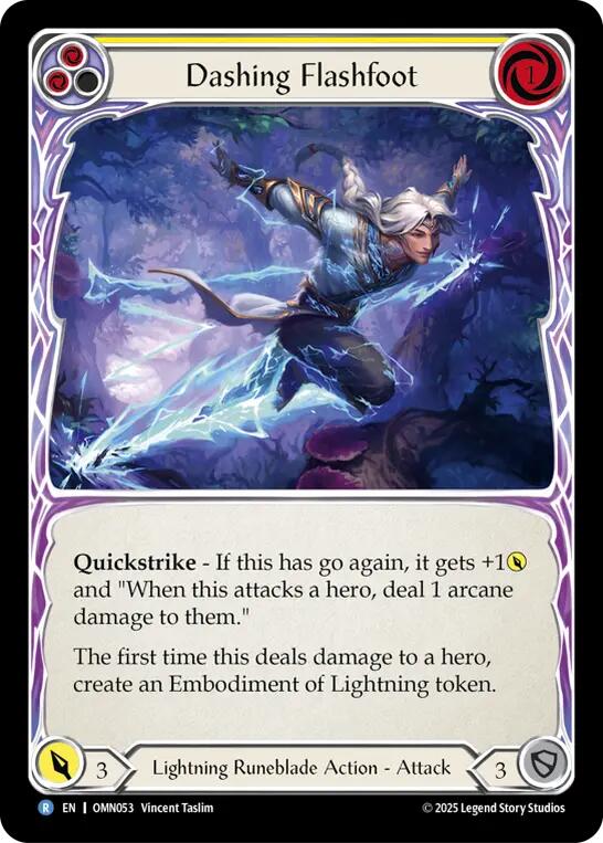 Dashing Flashfoot [OMN053] (Omens of the Third Age) | Total Play