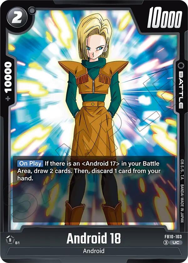 Android 18 (FB10-103) [Cross Force] | Total Play