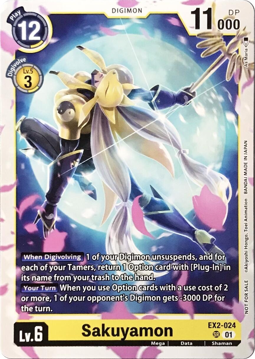 Sakuyamon [EX2-024] (Demo Deck Exclusive) [Digimon Demo Deck Exclusive Cards] | Total Play