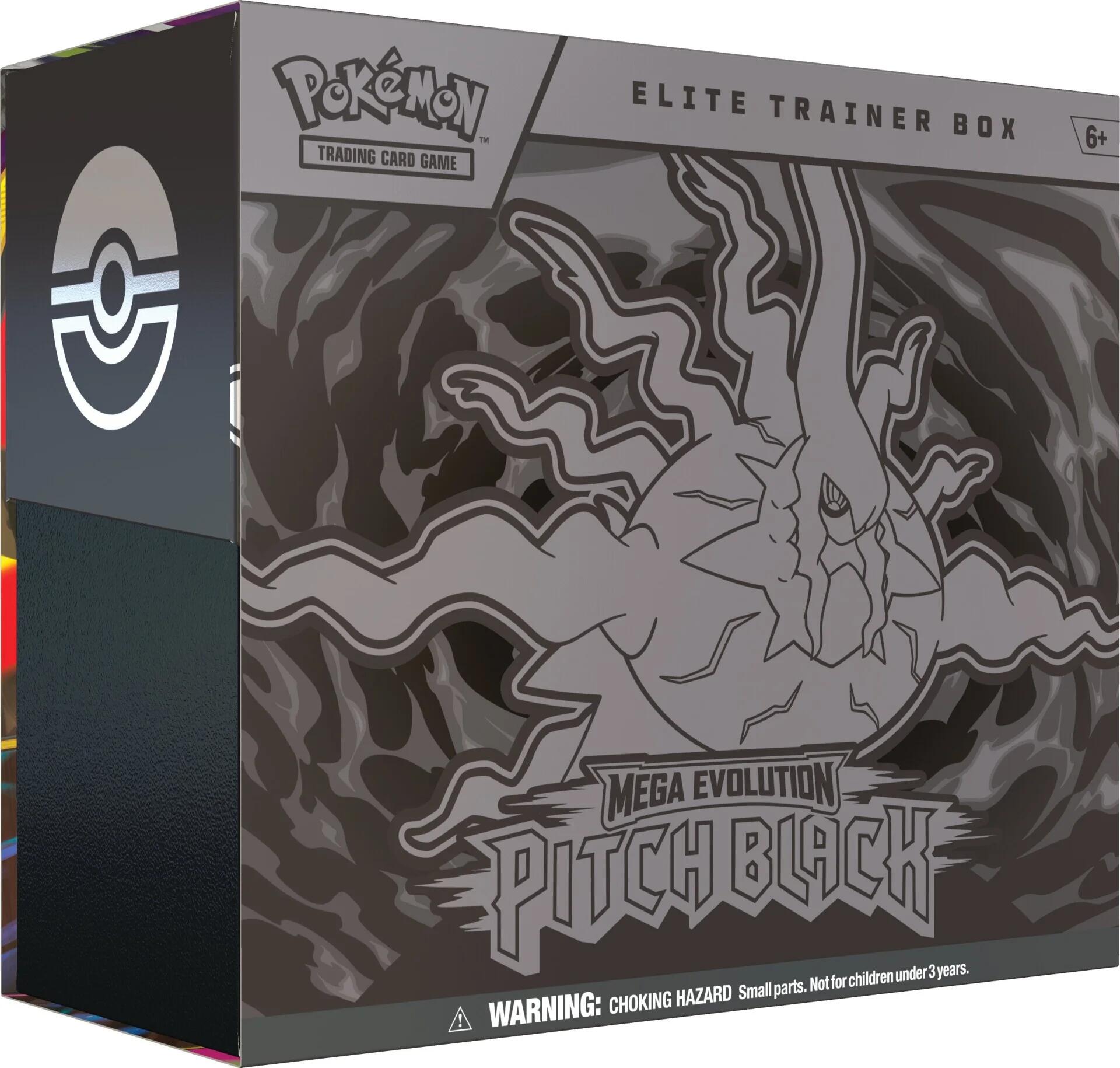 Mega Evolution: Pitch Black - Elite Trainer Box (Available 07/22/26) | Total Play