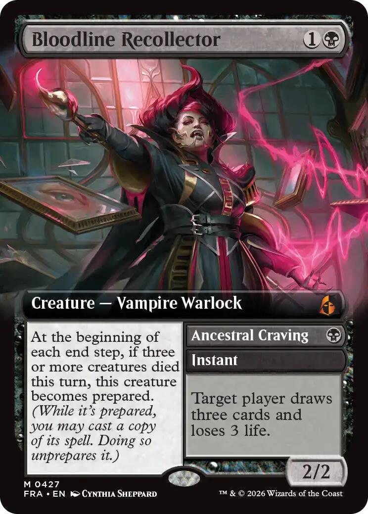 Bloodline Recollector (Extended Art) [Reality Fracture] | Total Play