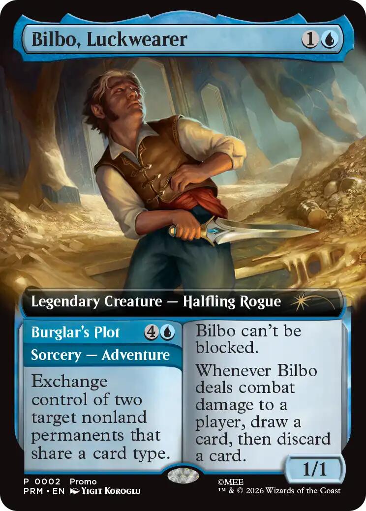 Bilbo, Luckwearer (Extended Art) [Media Promos] | Total Play