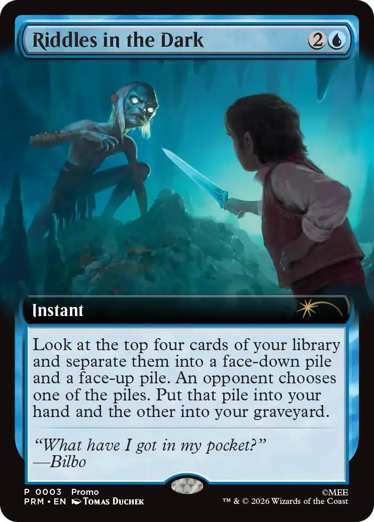 Riddles in the Dark (Extended Art) [Media Promos] | Total Play