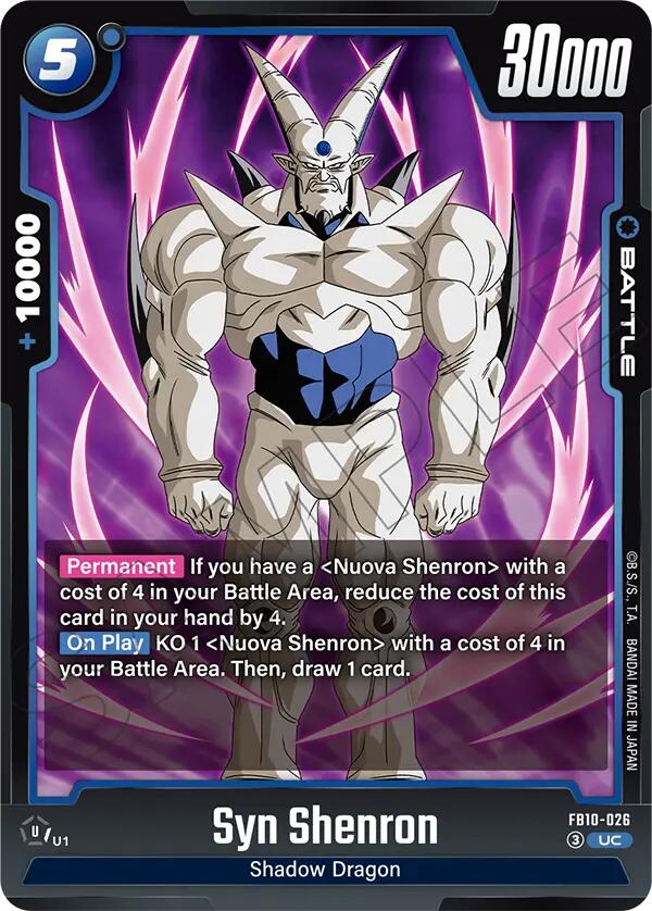 Syn Shenron [Cross Force] | Total Play
