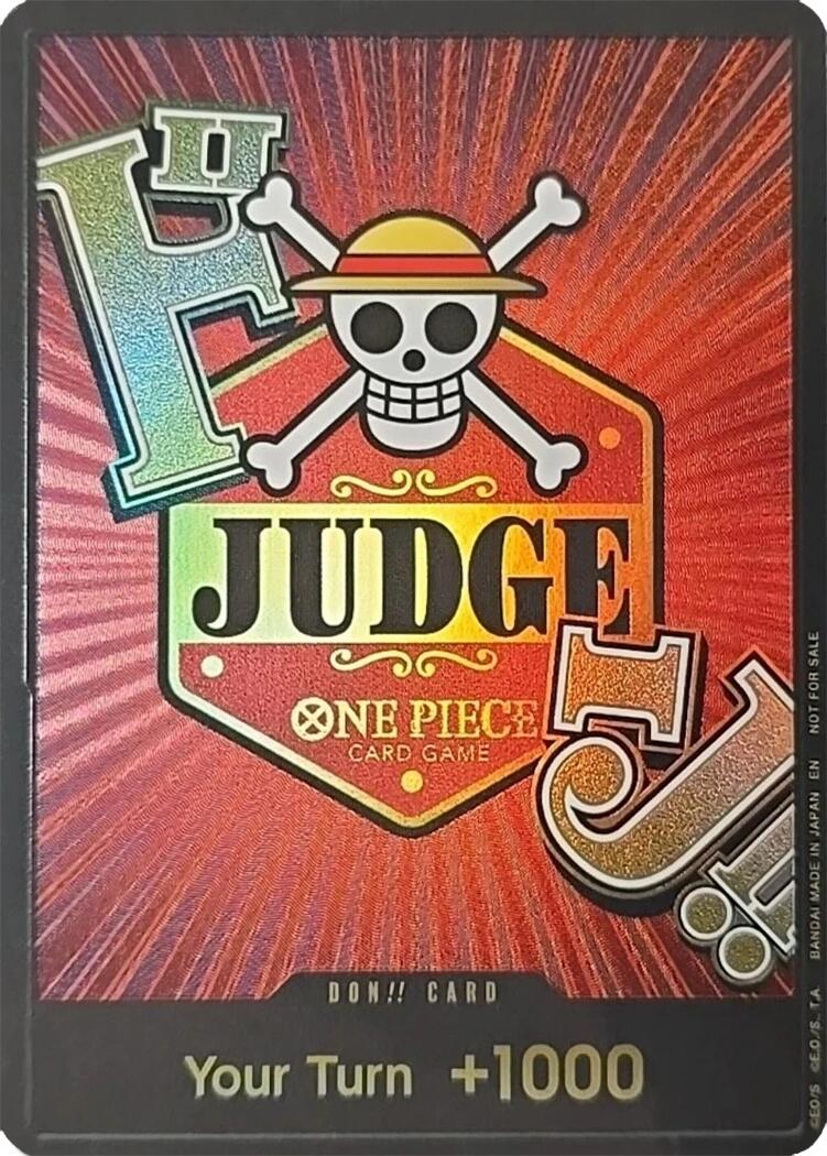 DON!! Card (Judge Promo) [One Piece Promotion Cards] | Total Play