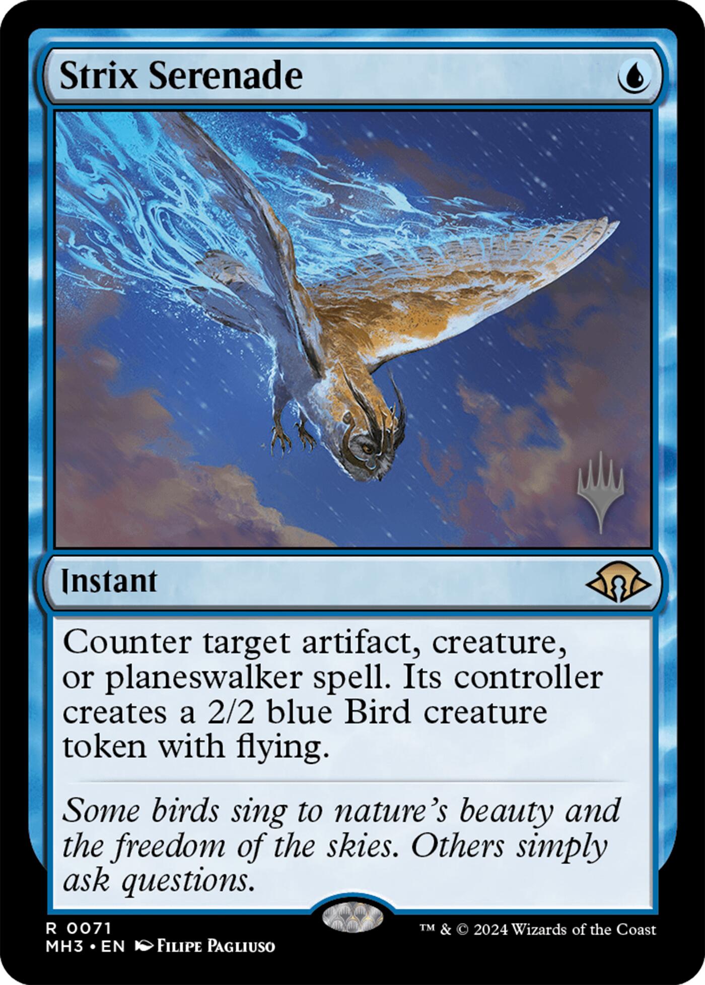 Strix Serenade [Modern Horizons 3 Promos] | Total Play
