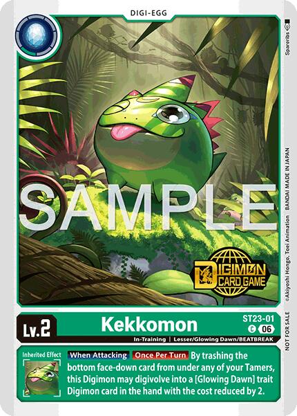 Kekkomon [ST23-01] (Welcome Tamers Pack Vol.2) [Starter Deck: Beatbreak Release Event Cards] | Total Play