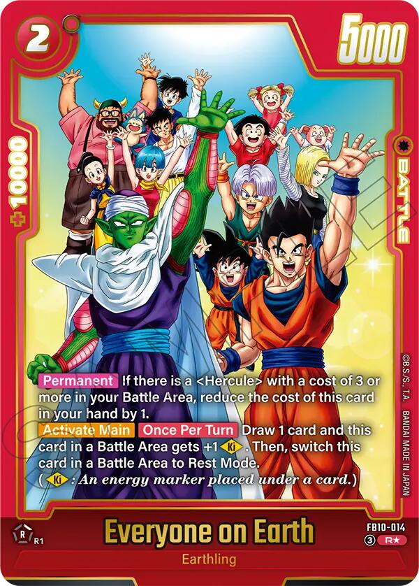 Everyone on Earth (Alternate Art) [Cross Force] | Total Play