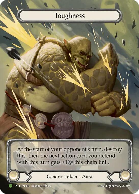 Toughness [FAB395] (Promo)  Cold Foil | Total Play