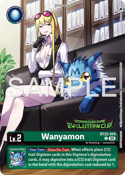 Wanyamon [BT22-004] (Evolution Cup 2026 Vol. 2) [Cyber Eden] | Total Play