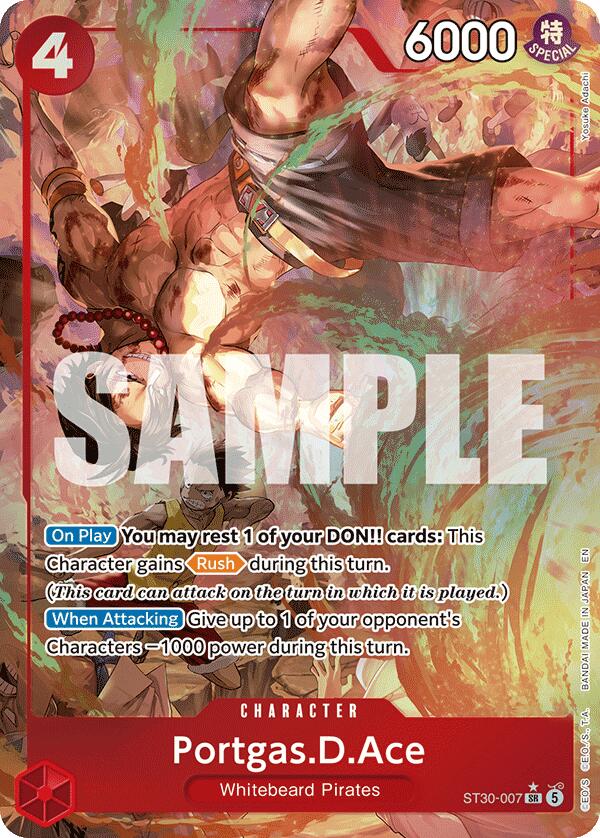 Portgas.D.Ace (Parallel) [Starter Deck EX: Luffy & Ace] | Total Play