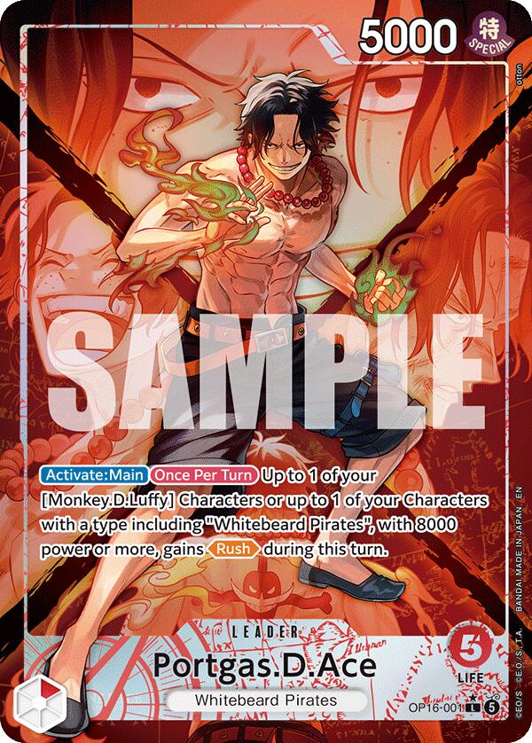 Portgas.D.Ace (1) (Alternate Art) [The Time of Battle] | Total Play