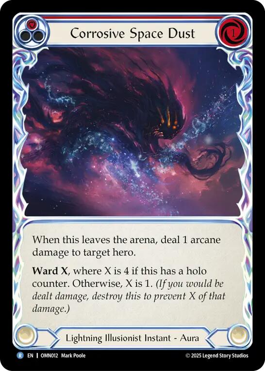 Corrosive Space Dust (Red) [OMN012] (Omens of the Third Age) | Total Play