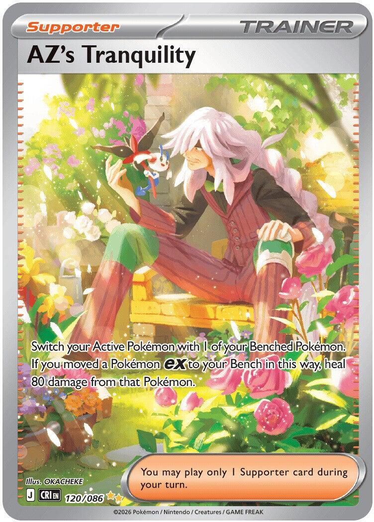 AZ's Tranquility (120/086) [Mega Evolution: Chaos Rising] | Total Play