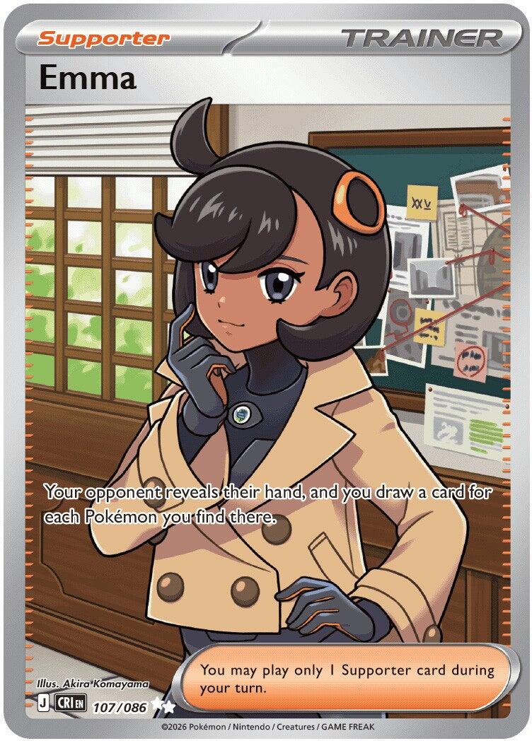 Emma (107/086) [Mega Evolution: Chaos Rising] | Total Play