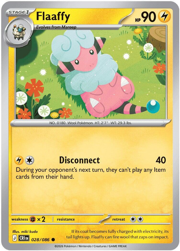 Flaaffy (028/086) [Mega Evolution: Chaos Rising] | Total Play
