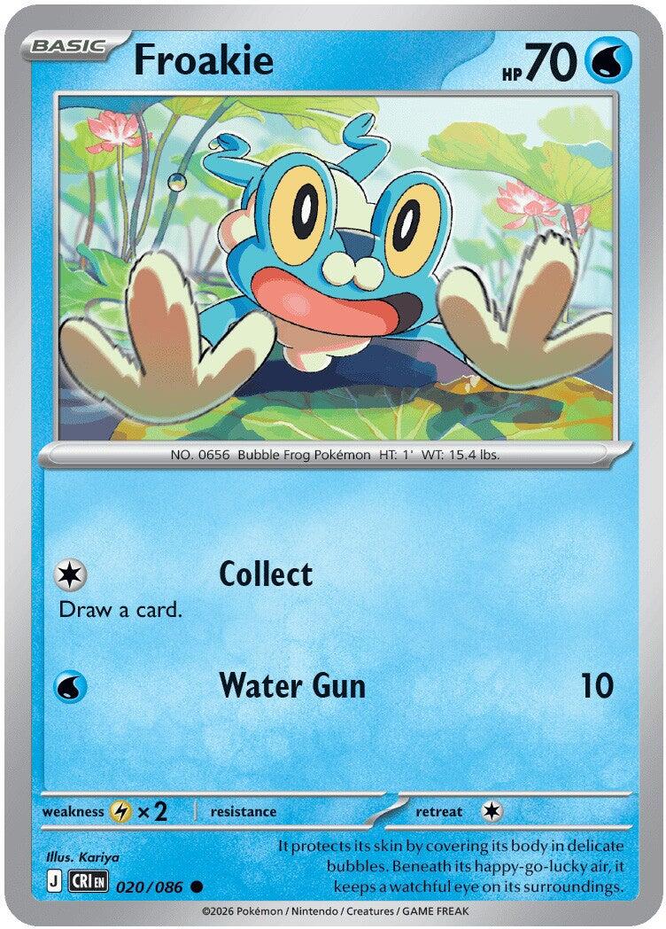 Froakie (020/086) [Mega Evolution: Chaos Rising] | Total Play