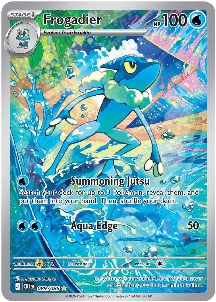 Frogadier (089/086) [Mega Evolution: Chaos Rising] | Total Play