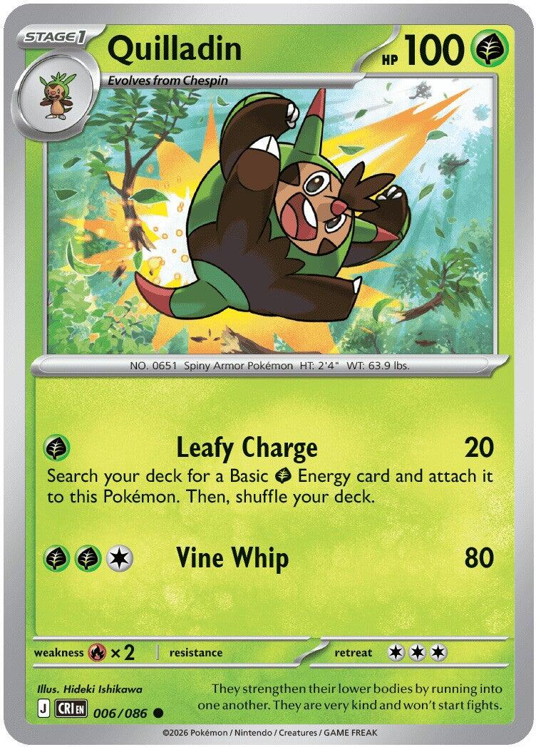 Quilladin (006/086) [Mega Evolution: Chaos Rising] | Total Play
