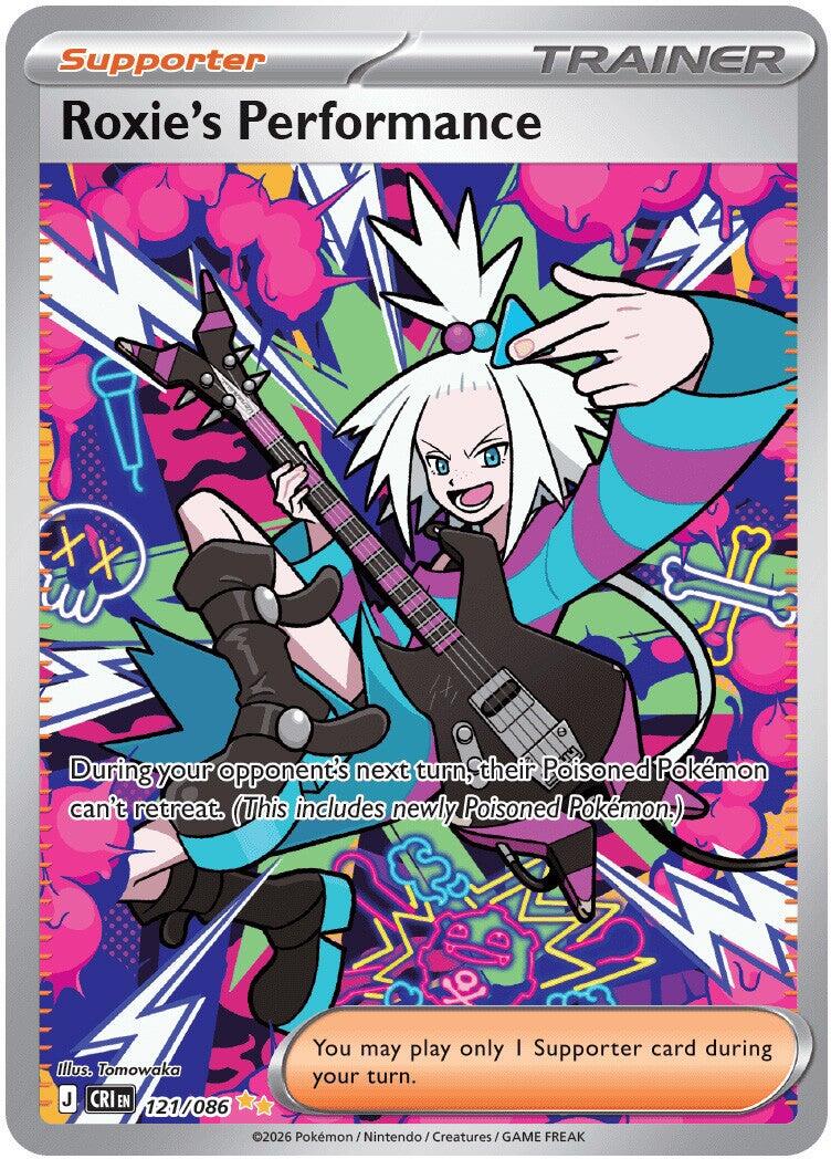 Roxie's Performance (121/086) [Mega Evolution: Chaos Rising] | Total Play