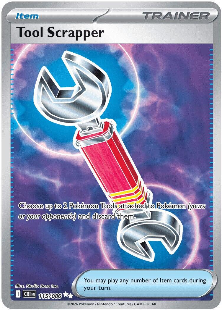 Tool Scrapper (115/086) [Mega Evolution: Chaos Rising] | Total Play