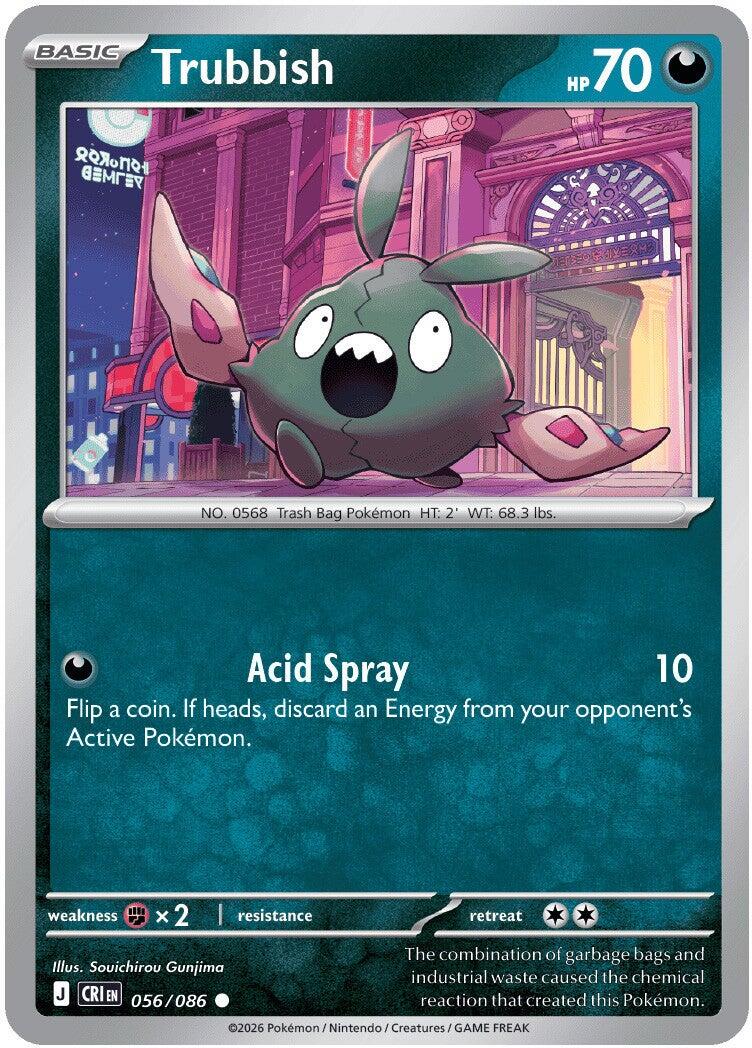 Trubbish (056/086) [Mega Evolution: Chaos Rising] | Total Play