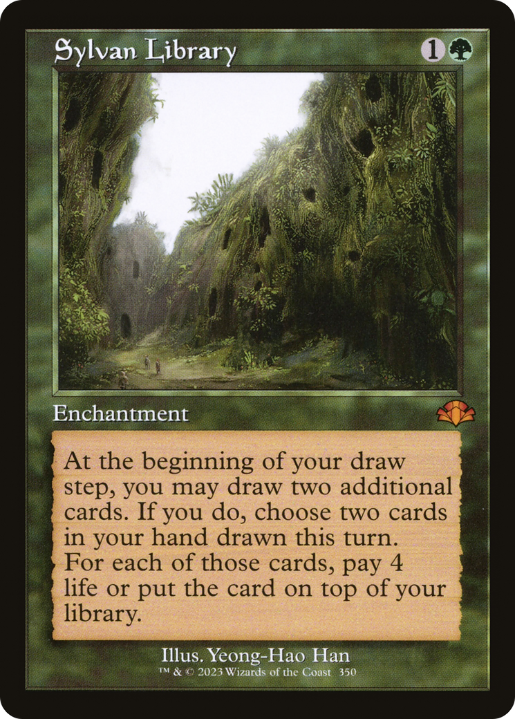 Sylvan Library (Retro) [Dominaria Remastered] | Total Play
