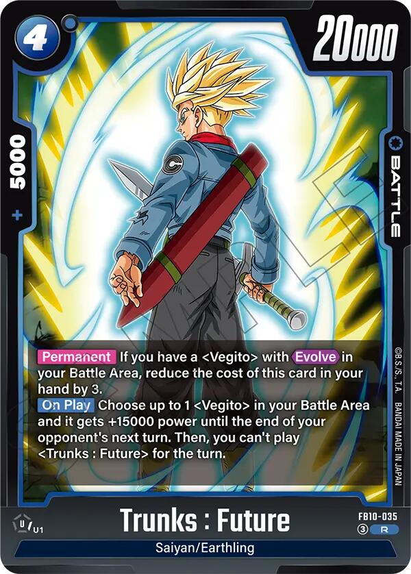 Trunks : Future (FB10-035) [Cross Force] | Total Play