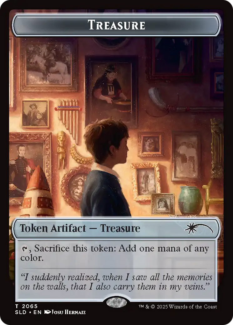 Treasure Token (2065) (Rainbow Foil) [Secret Lair Drop Series] | Total Play
