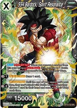SS4 Bardock, Spirit Resonance (BT14-122) [Cross Spirits] | Total Play