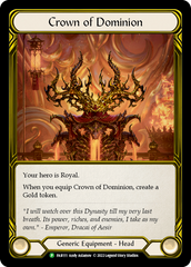 Crown of Dominion [FAB111] (Promo)  Cold Foil | Total Play