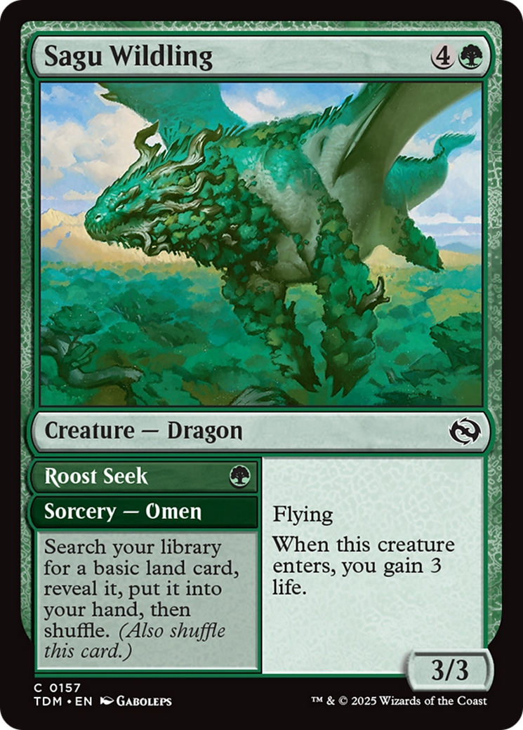 Sagu Wildling [Tarkir: Dragonstorm] | Total Play
