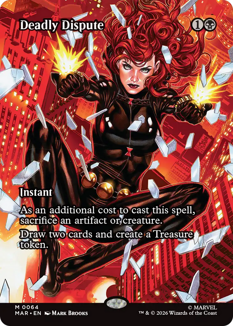 Deadly Dispute (Borderless) [Marvel Universe: Eternal-Legal] | Total Play
