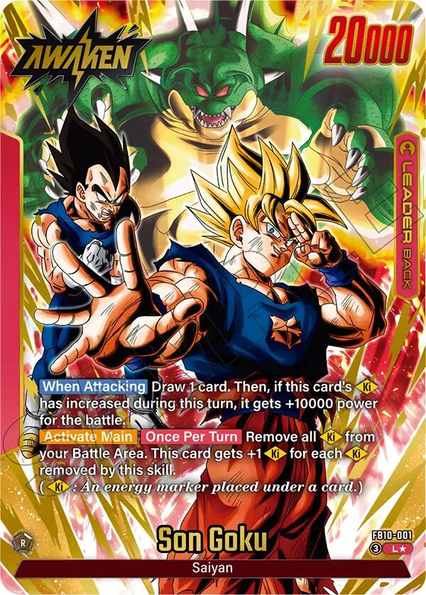 Son Goku (FB10-001) (Alternate Art) [Cross Force] | Total Play