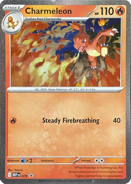 Charmeleon (079) (Cosmos Holo) [Mega Evolution Promo] | Total Play