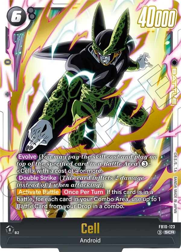Cell (FB10-123) [Cross Force] | Total Play