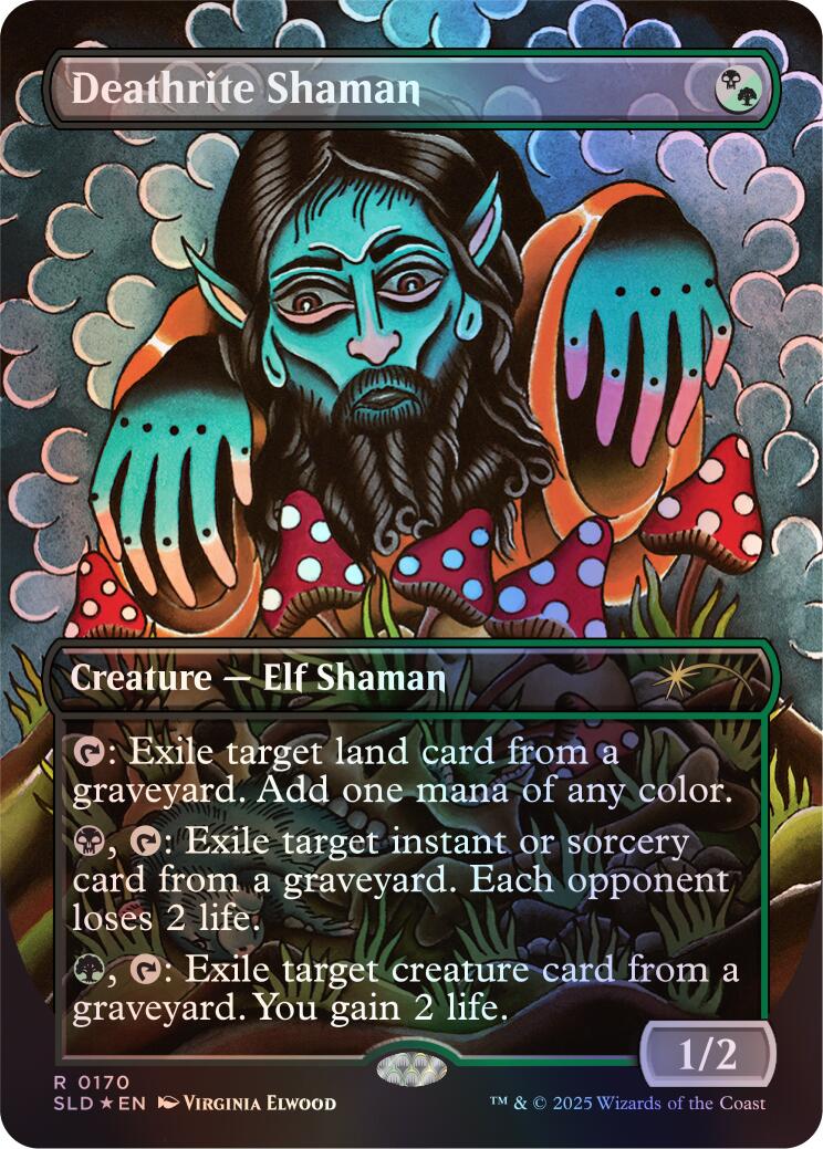 Deathrite Shaman (Rainbow Foil) [Secret Lair Drop Series] | Total Play